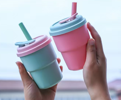 Fun & Colorful Cups – Perfect for Refreshing Drinks Anytime! 🍹🌈