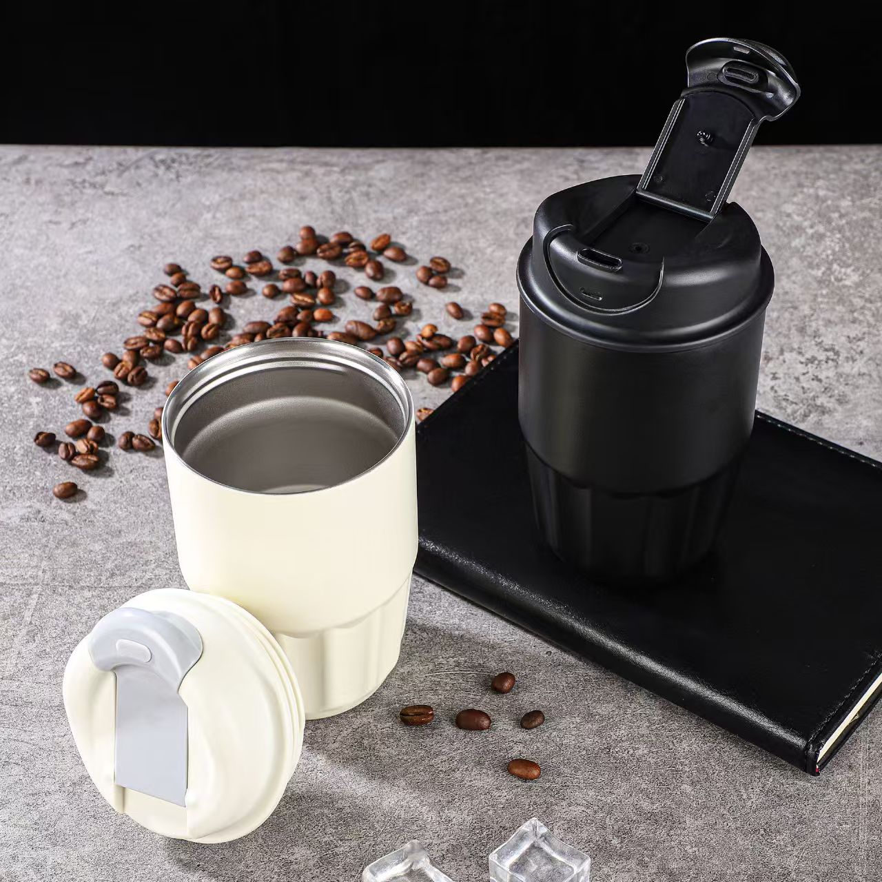 Stylish 316 Stainless Steel Insulated Mug 🥶☕ – Keep Your Drinks Hot or Cold for Hours!