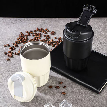 Stylish 316 Stainless Steel Insulated Mug 🥶☕ – Keep Your Drinks Hot or Cold for Hours!